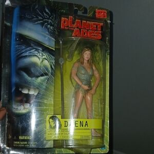 Hasbro Planet of the Apes Daena Figure - Green and Brown